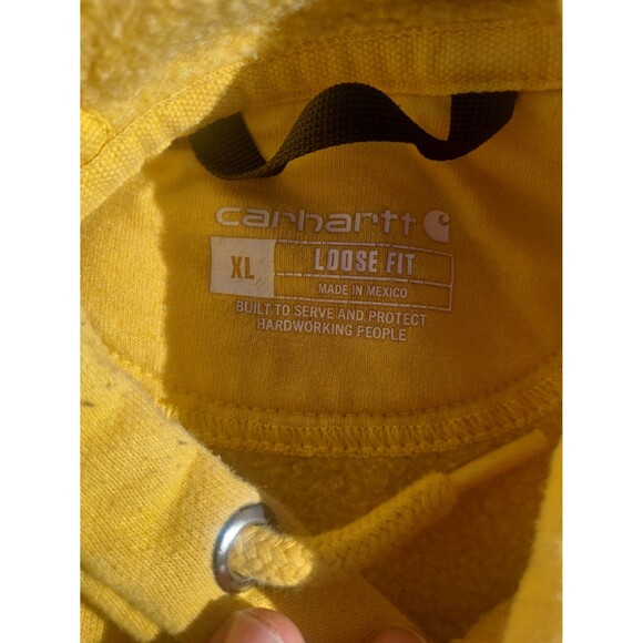 Carhartt Pullover Hoodie Sweatshirt Sleeve Graphic Loose Fit - Picture 10 of 12